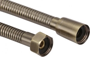 Шланг душевой имп/имп 1,5 м SAVOL (1/2″/1/2″) бронза S-ORG003C