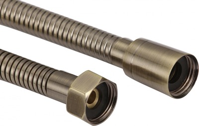 Шланг душевой имп/имп 1,5 м SAVOL (1/2″/1/2″) бронза S-ORG003C