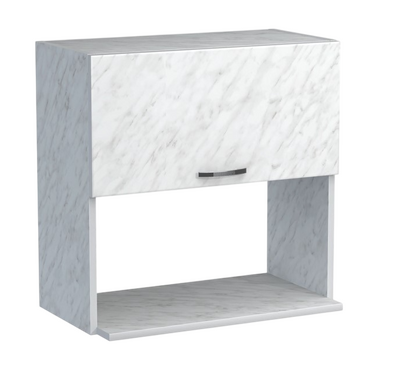 Шкаф навесной под микроволновку 60 Карара SANTREK HOME (ЛДСП)