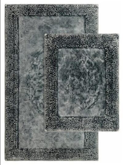 Набор ковриков для в/к "Макароны LUX" 60х100+50х60 green зелёный