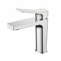 1085 Смеситель Тюльпан LEDEME шар, на гайке (хром)