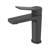 1085B Смеситель Тюльпан LEDEME шар, на гайке (черный)