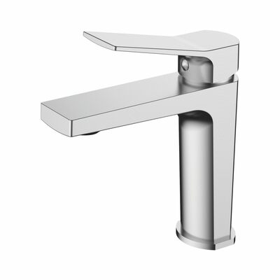 1085SA Смеситель Тюльпан LEDEME шар, на гайке (матовый никель)