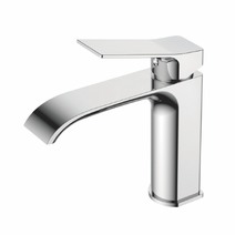 1094 Смеситель Тюльпан LEDEME шар, на гайке (хром)