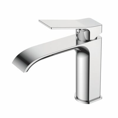 1094 Смеситель Тюльпан LEDEME шар, на гайке (хром)