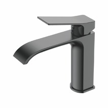 1094D Смеситель Тюльпан LEDEME шар, на гайке (оруж сталь)