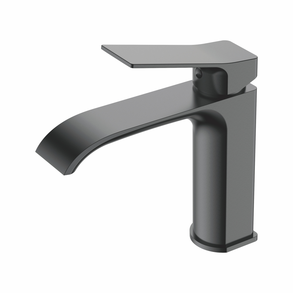 1094D Смеситель Тюльпан LEDEME шар, на гайке (оруж сталь)