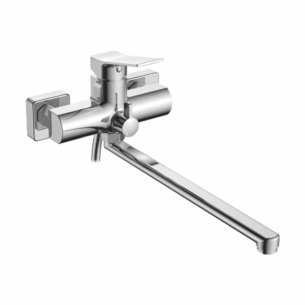 2294 Смеситель Ванна LEDEME шар.  дл.излив (хром)