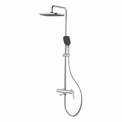 2485 Душевая система LEDEME со смесителем и тропическим душем 