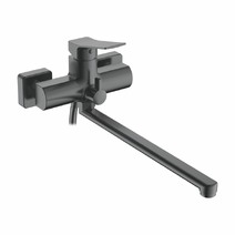 2294D Смеситель Ванна LEDEME шар.  дл.излив (оруж сталь)