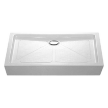 Поддон акриловый  SANTREK AQUA-ST-800*1200 прямоугольный, белый, 800*1200*140 + сифон в комплекте