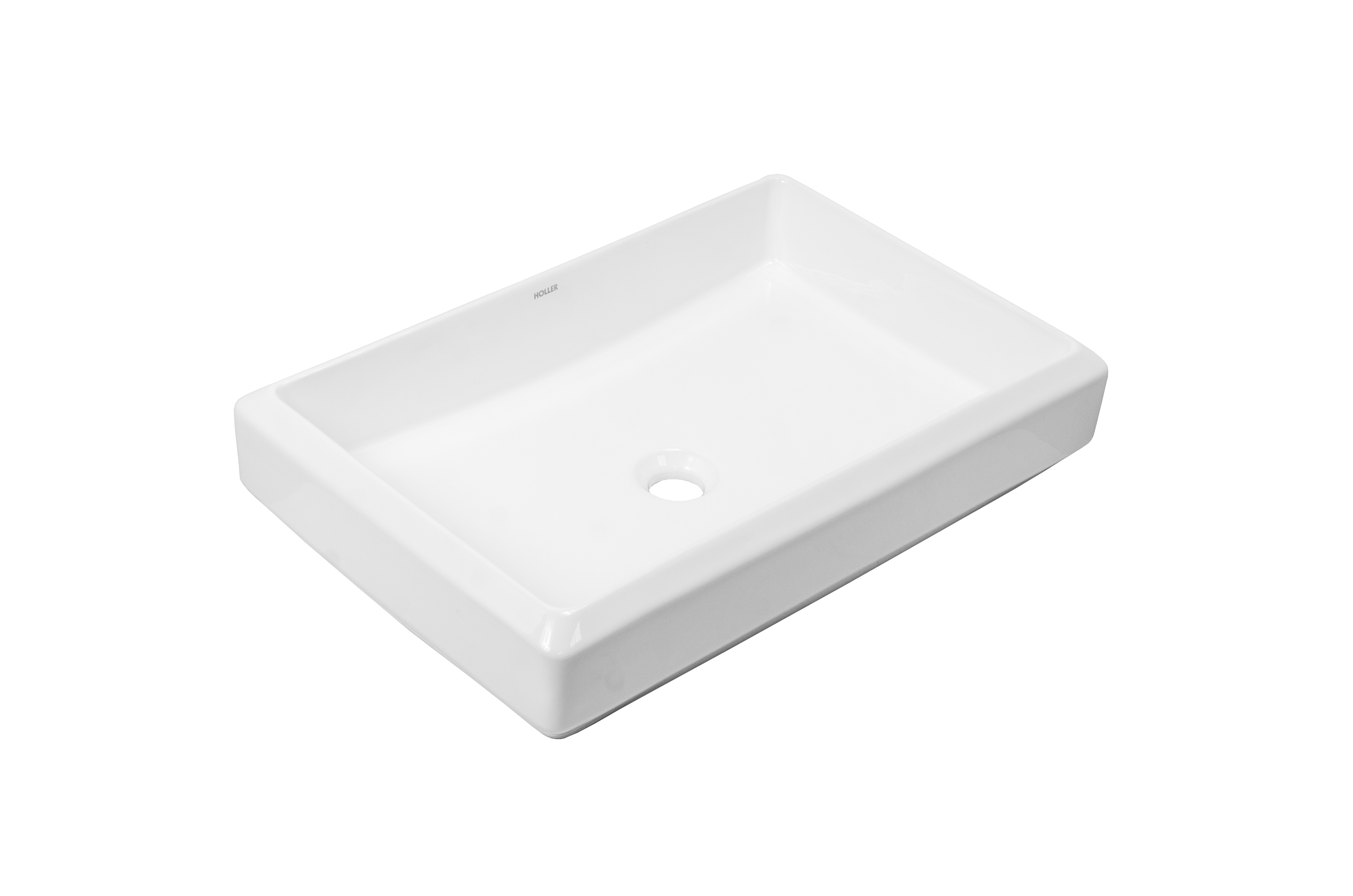 Раковина накладная HOLLER K-6431 (605*410*130мм), белая
