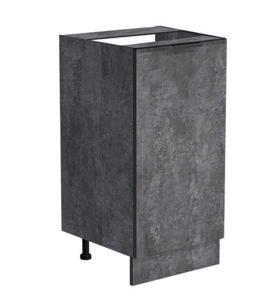 Рабочий стол 50 цвет Бетон темный без столешницы SANTREK HOME (ЛДСП)