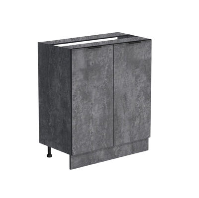 Рабочий стол 60 цвет Бетон темный без столешницы SANTREK HOME (ЛДСП)