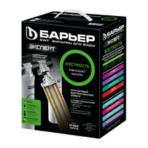 Фильтр проточный Барьер ЭКСПЕРТ Жесткость, 3 ступени БЕЗ КРАНА Н221Р12