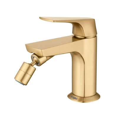 R07.50.03 Смеситель для биде RAGLO (зол.+сатин)