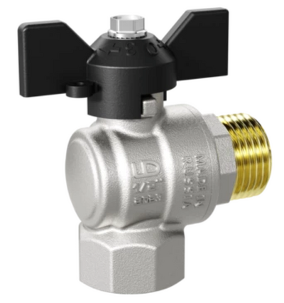 Кран вода LD Pride 3/4" г/ш баб УГЛОВОЙ LD 47.202.20
