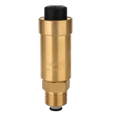 Воздухоотводчик автомат. с отсекающим обратным клапаном 1/2" x 10 бар - 110℃ GAPPO G1458