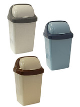 Контейнер для мусора РОЛЛ ТОП 25л, цв.микс 27,8х31,9х57,8 ("М-пластика") (М 2467)