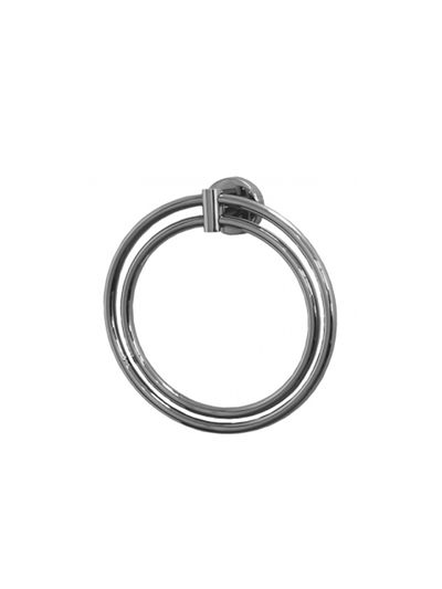 1704-1/L Держатель для полотенца кольцо двойное хром