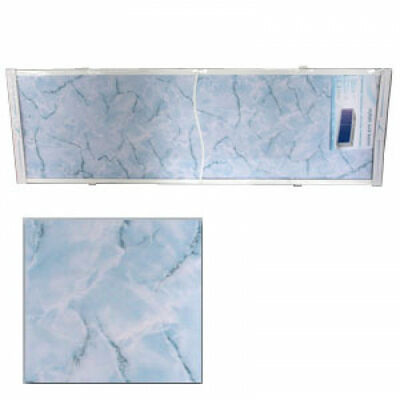 Экран под ванну "Оптима" 1,5 м пластик (30- голубой мрамор) Alavann