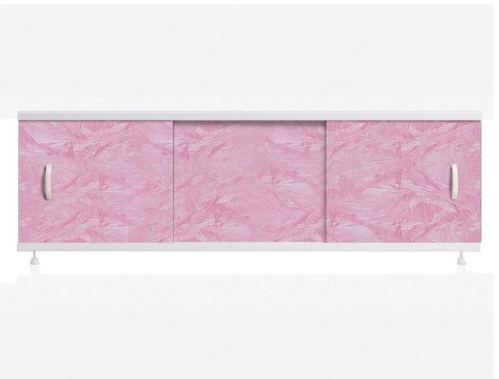 Экран под ванну "Оптима" 1,5 м пластик (37- роз. мороз) Alavann