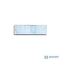 Экран под ванну "Оптима" 1,7 м пластик (30- голубой мрамор) Alavann