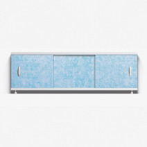 Экран под ванну "Оптима" 1,7 м пластик (39- голуб. мороз) Alavann