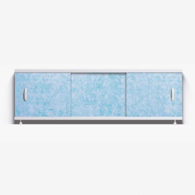 Экран под ванну "Оптима" 1,7 м пластик (39- голуб. мороз) Alavann