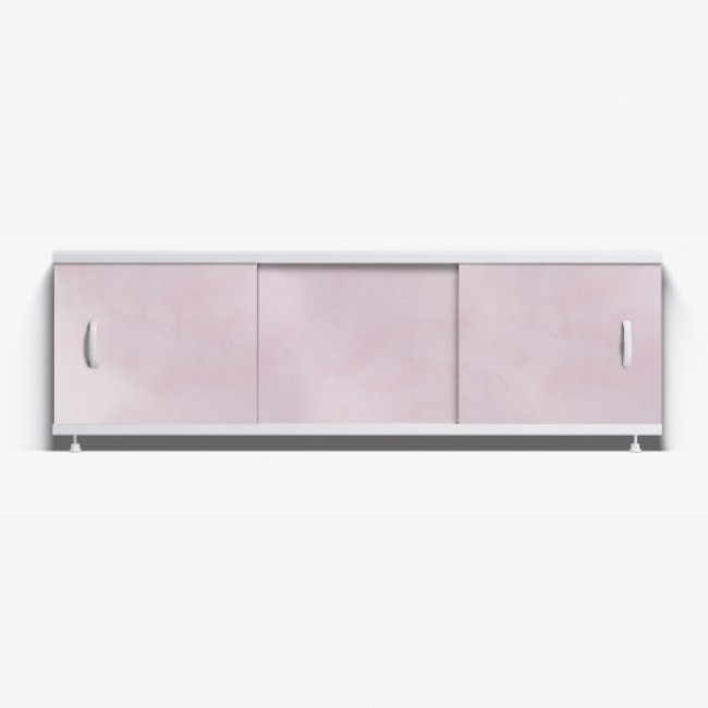 Экран под ванну "Оптима" 1,7 м пластик (НП 4- розовое небо) Alavann