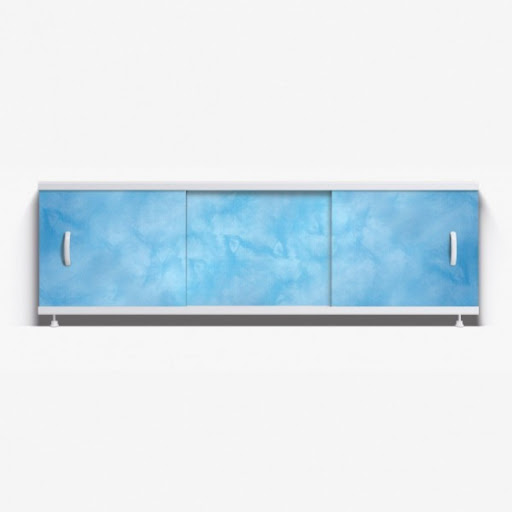 Экран под ванну "Оптима" 1,7 м пластик (НП 6- голубое небо)