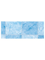 Экран под ванну "Оптима" 1,7 м пластик (Р17-голуб. кафель ) Alavann