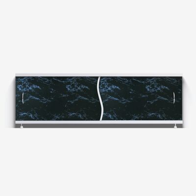 Экран под ванну "Премьер" с алюм. рамой 1,5 м (25-черный мрамор) Alavann