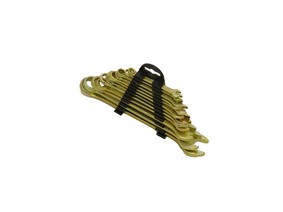 Набор ключей рожково-накидных ЕРМАК 12 предм. (желтый цинк) 6-22мм 736-080
