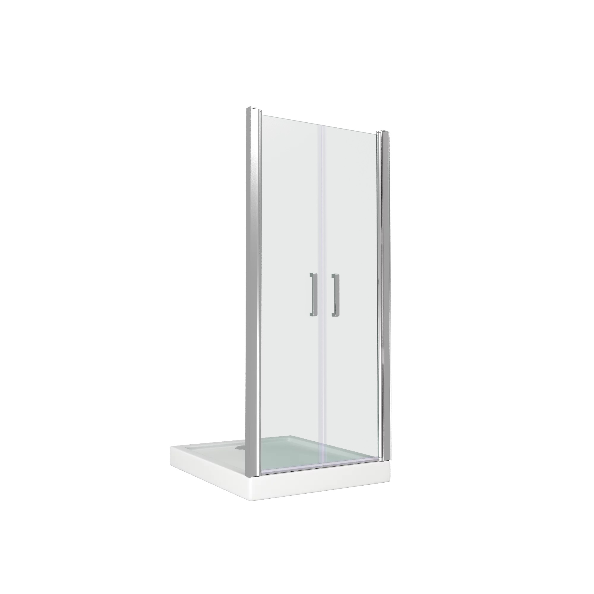 Душ.ограждение GOOD DOOR PANDORA SD90-C-CH Прямая 900х1850 стекло Прозрачное, 6мм (б/поддона и автослива)