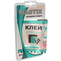Холодная сварка "MASTIX" для сантехники (55 гр.) в блистере