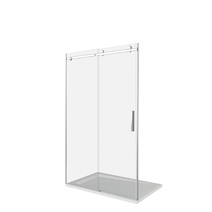 Душ.ограждение GOOD DOOR PUERTA WTW-140-С-СH Прямое стекло Прозрач (б/поддона и автослива) (1 часть - WTW-140)