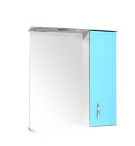 Зеркало-шкаф SANTREK HOME "Мальта-60" голубое правое с подсветкой ЗМ60ГП 600х722х190