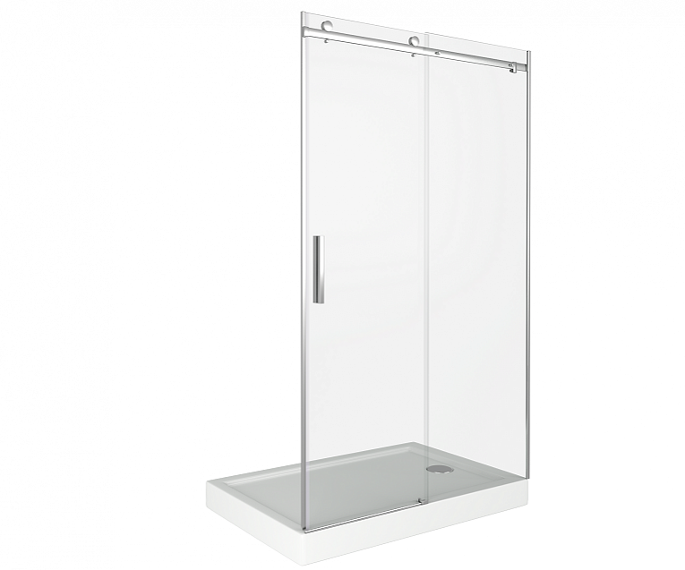Душ.ограждение GOOD DOOR GALAXY WTW-120-C-CH Прямое, стекло Прозрачное 6мм (без поддона и автослива)