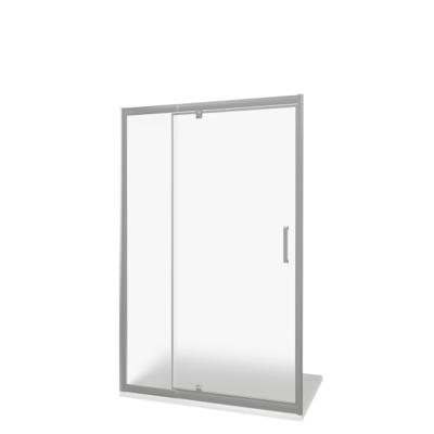 Душ.ограждение GOOD DOOR ORION WTW-PD-120-G-CH Прямое, стекло ГРЕЙП 6мм (без поддона и автослива)
