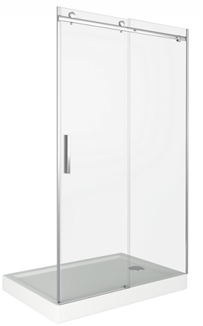 Душ.ограждение GOOD DOOR GALAXY WTW-110-C-CH Прямое, стекло Прозрачное 6мм (без поддона и автослива)