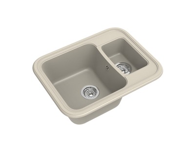 Мойка EWIGSTEIN Antik 60К 1,5 чаши 660х510 мм (бежевый)