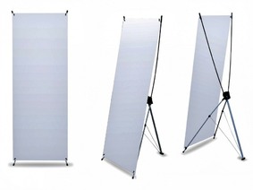 Sunbath Баннерный стенд с Х-образной опорой и сумкой 80х180