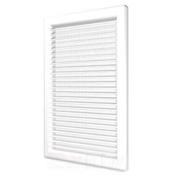 Вентиляционная решетка DOSPEL DL 140х210RW накладная 174х248 (138х206) Белый (007-0161)