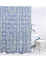 Штора для ванн BATH 180х200 Circle Light Blue ch15100 (138)