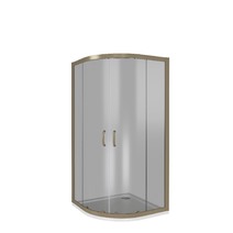 Душ.ограждение GOOD DOOR JAZZE R-120-B-BR 1200х800 стекло БРОНЗА 6мм, бронз. профиль (б/поддона и автослива) ***