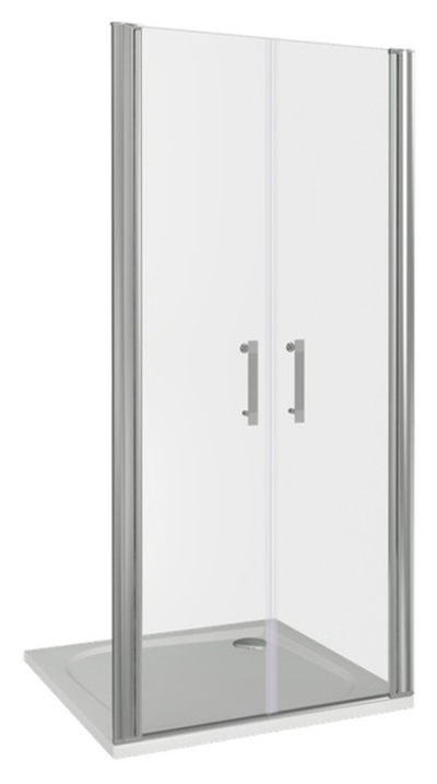 Душ.ограждение GOOD DOOR MOKKA SD- 90-С-WE(L/R) Прямое 900х1850ст.Прозр 5мм,с магн.профилем(б/поддона и слива) (бок.ч SP НЕ ПОДХОДИТ) ***