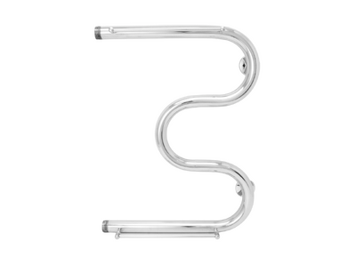 Полотенцесушитель АКВАДРАЙВ нерж. М 50*40 ф1" с полочками