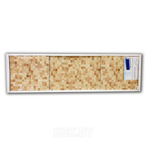 Экран под ванну "Оптима" 1,5 м пластик (47- коричневая плитка) Alavann