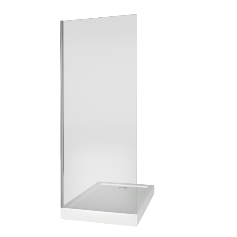 Боковая часть GOOD DOOR PUERTA SP-100-C-CН стекло Прозрачное, 8 мм